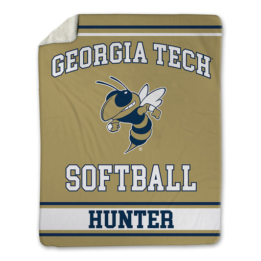 Georgia Tech - NCAA Softball : Reese Hunter - Blanket-0