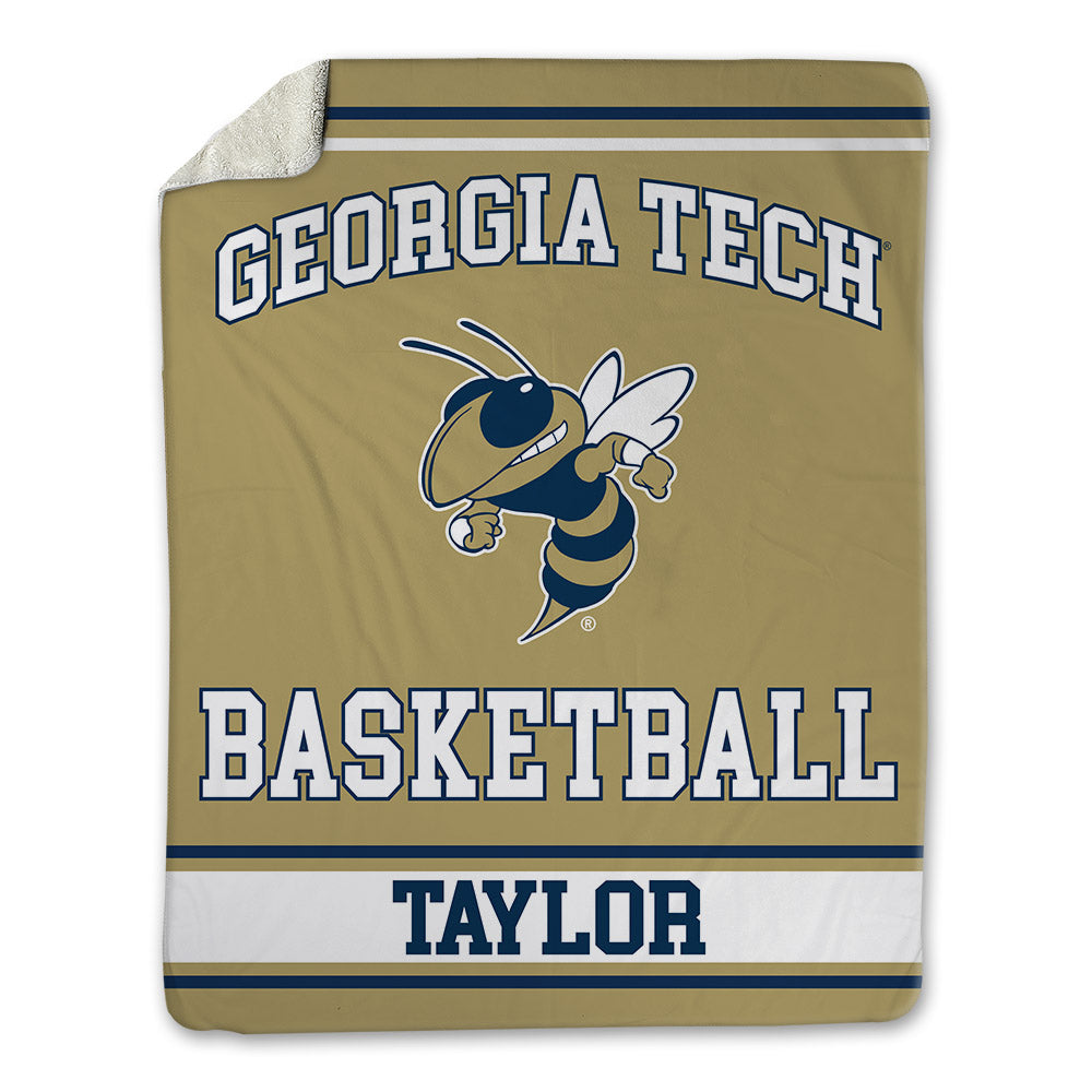Georgia Tech - NCAA Women's Basketball : McKayla Taylor - Blanket-0