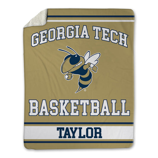 Georgia Tech - NCAA Women's Basketball : McKayla Taylor - Blanket-0