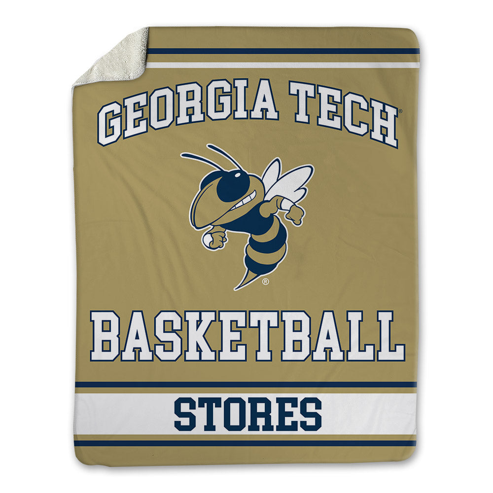 Georgia Tech - NCAA Men's Basketball : Brandon Stores - Blanket-0