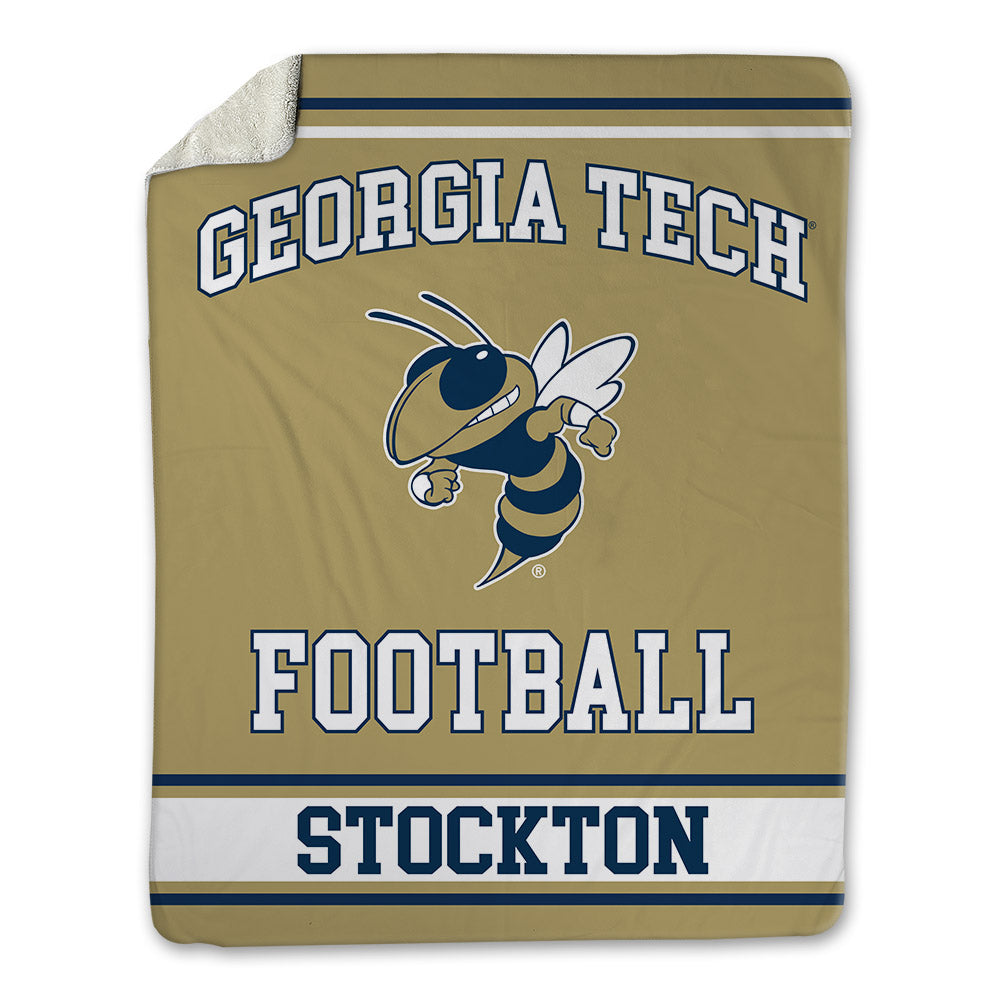 Georgia Tech - NCAA Football : Bailey Stockton - Blanket-0