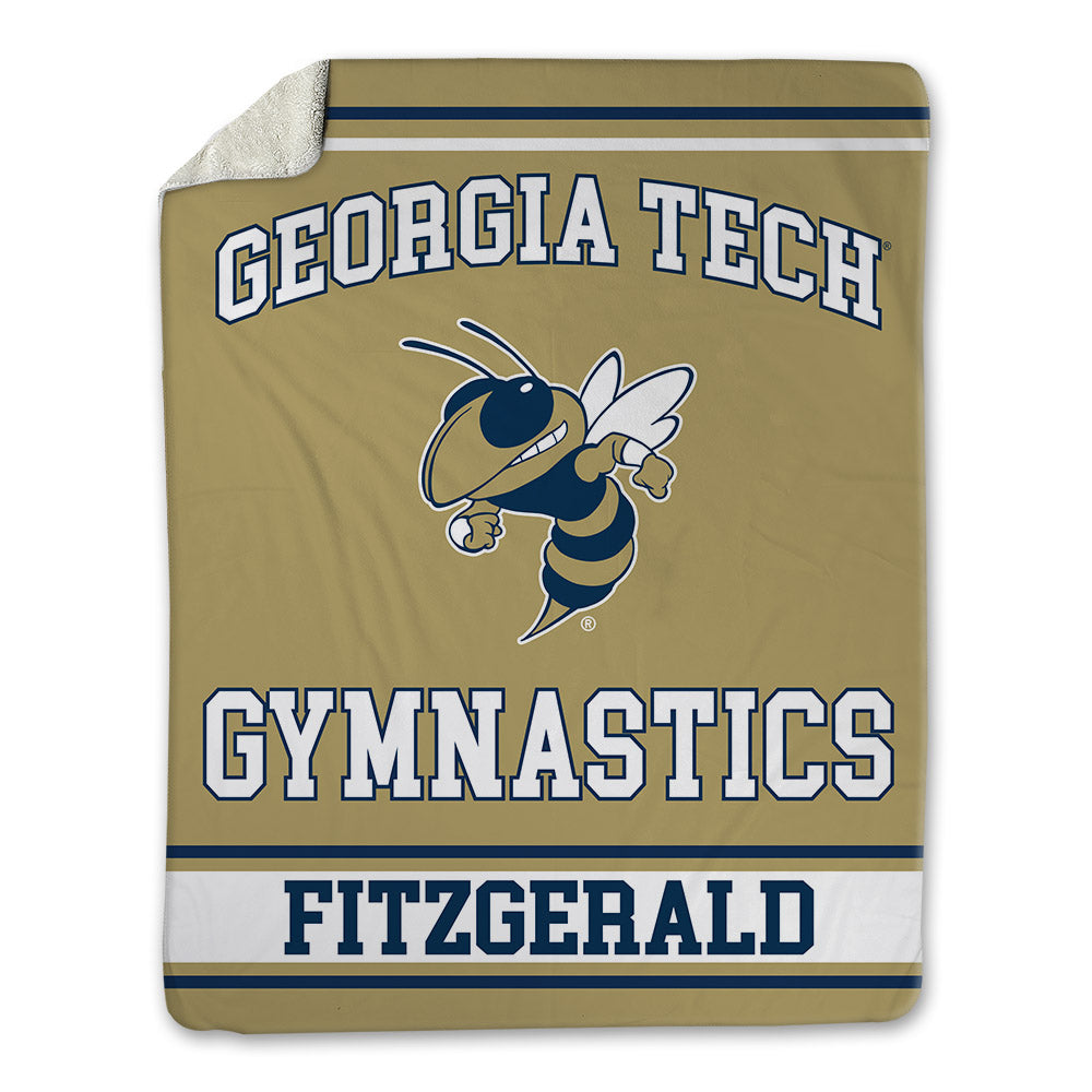 Georgia Tech - NCAA Women's Gymnastics : Sidney Fitzgerald - Blanket-0