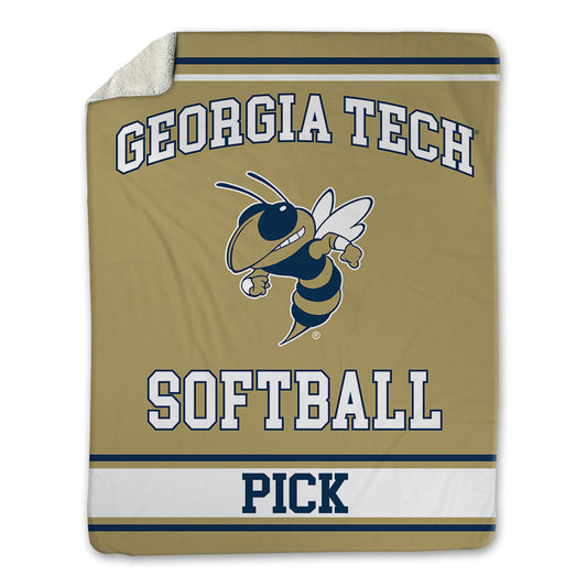 Georgia Tech - NCAA Softball : Landri Pick - Blanket-0