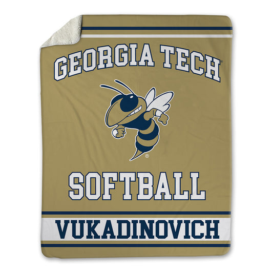 Georgia Tech - NCAA Softball : Paige Vukadinovich - Blanket-0