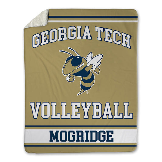 Georgia Tech - NCAA Women's Volleyball : Liv Mogridge - Blanket-0