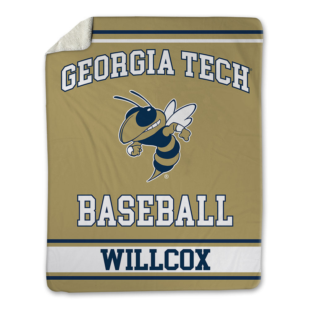 Georgia Tech - NCAA Baseball : Charlie Willcox - Blanket-0