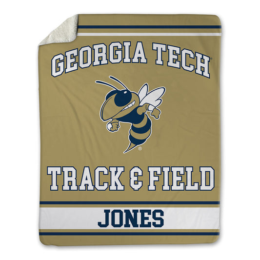 Georgia Tech - NCAA Men's Track & Field : Aaron Jones - Blanket-0