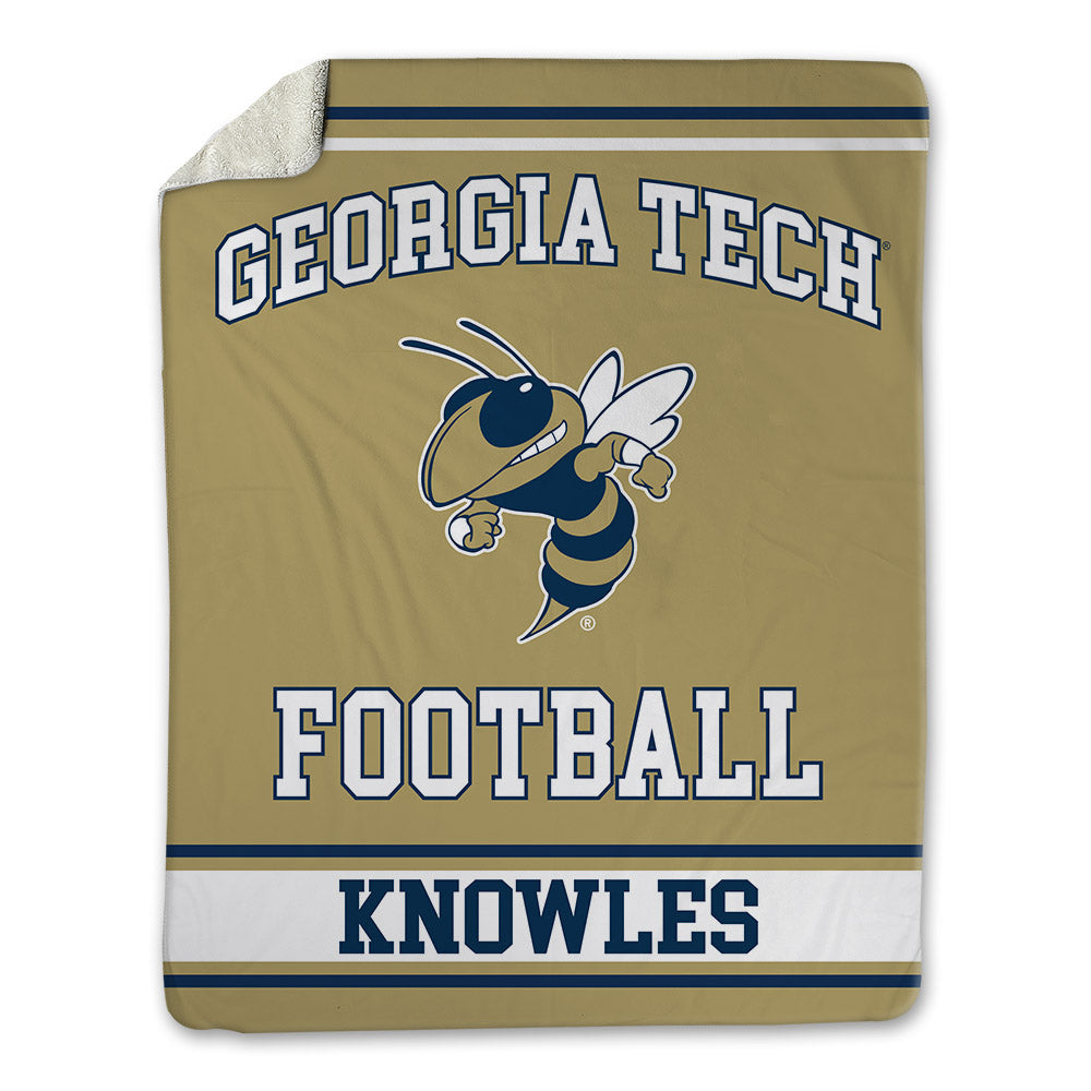 Georgia Tech - NCAA Football : Graham Knowles - Blanket-0