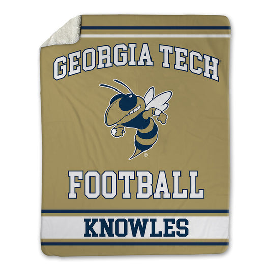 Georgia Tech - NCAA Football : Graham Knowles - Blanket-0