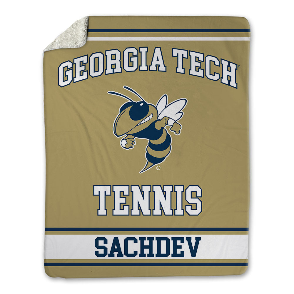 Georgia Tech - NCAA Men's Tennis : Rohan Sachdev - Blanket-0