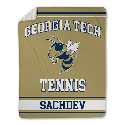 Georgia Tech - NCAA Men's Tennis : Rohan Sachdev - Blanket-0