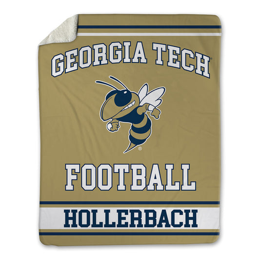 Georgia Tech - NCAA Football : Ben Hollerbach - Blanket-0
