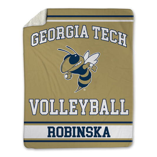 Georgia Tech - NCAA Women's Volleyball : Gabriela Robinska - Blanket-0