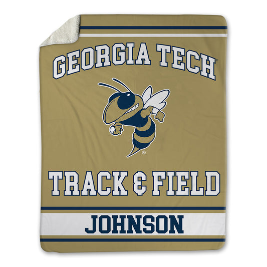 Georgia Tech - NCAA Women's Track & Field : Kendall Johnson - Blanket-0