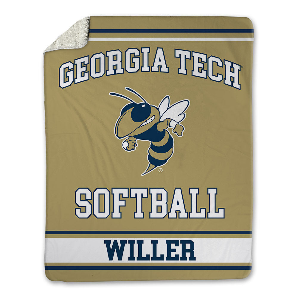 Georgia Tech - NCAA Softball : Alyssa Willer - Blanket-0