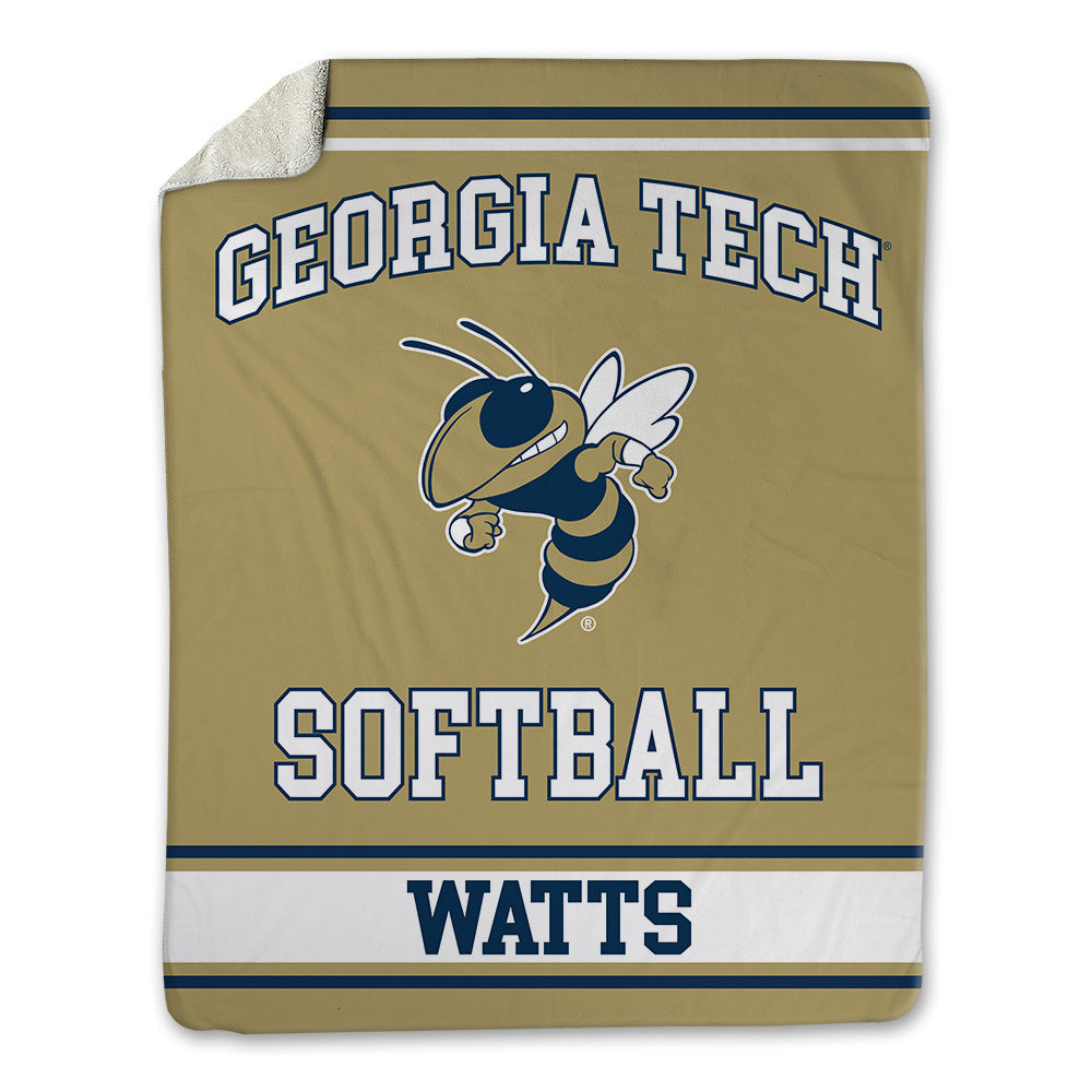 Georgia Tech - NCAA Softball : Sydnie Watts - Blanket-0