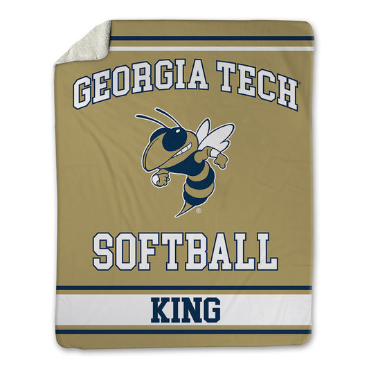 Georgia Tech - NCAA Softball : Gracie King - Blanket-0