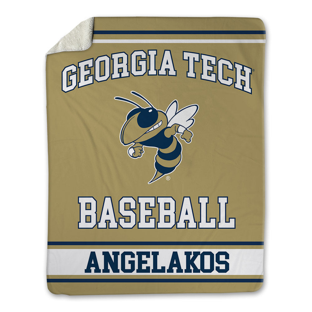 Georgia Tech - NCAA Baseball : Dimitri Angelakos - Blanket-0