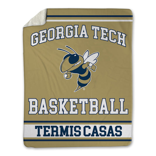 Georgia Tech - NCAA Women's Basketball : Ariadna Termis Casas - Blanket-0