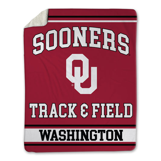 Oklahoma - NCAA Men's Track & Field : Kyren Washington - Blanket-0