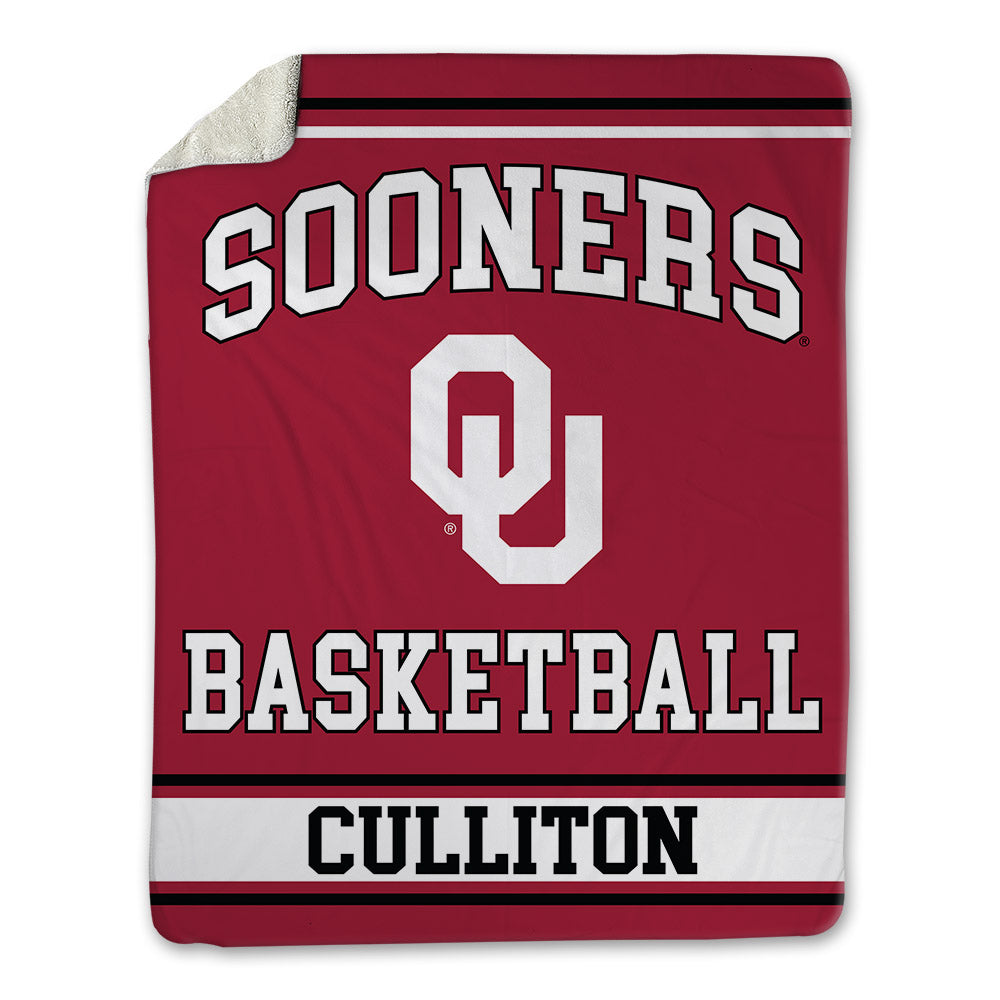 Oklahoma - NCAA Women's Basketball : Beatrice Culliton - Blanket-0