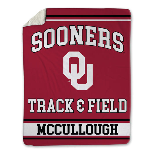 Oklahoma - NCAA Men's Track & Field : Julian McCullough - Blanket-0