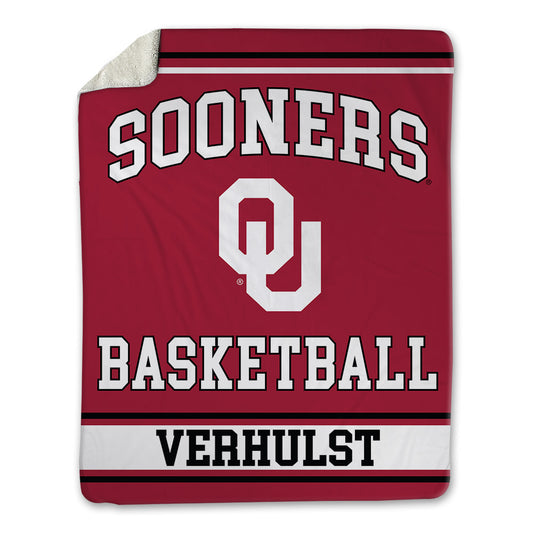 Oklahoma - NCAA Women's Basketball : Payton Verhulst - Blanket-0