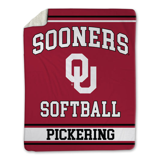 Oklahoma - NCAA Softball : Kasidi Pickering - Blanket-0