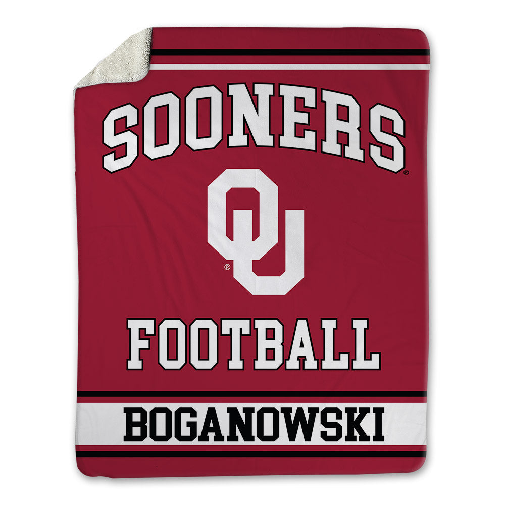 Oklahoma - NCAA Football : Michael Boganowski - Blanket-0