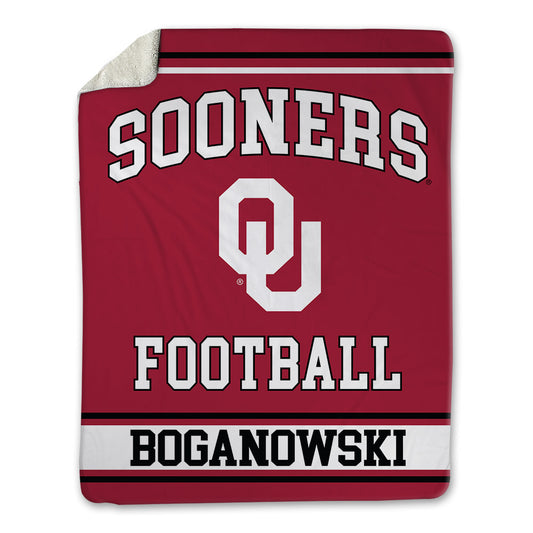 Oklahoma - NCAA Football : Michael Boganowski - Blanket-0