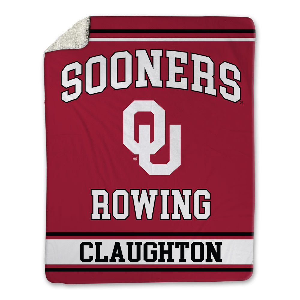 Oklahoma - NCAA Women's Rowing : Hannah Claughton - Blanket-0