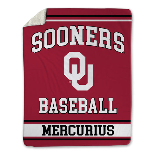 Oklahoma - NCAA Baseball : Leighton Mercurius - Blanket-0