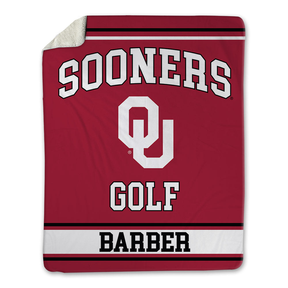 Oklahoma - NCAA Women's Golf : Savannah Barber - Blanket-0