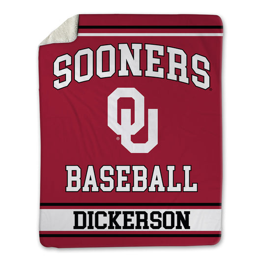 Oklahoma - NCAA Baseball : Drew Dickerson - Blanket-0