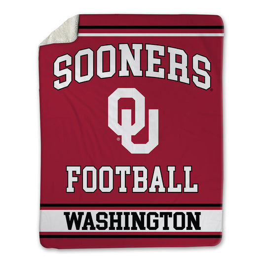Oklahoma - NCAA Football : Trynae Washington - Blanket-0
