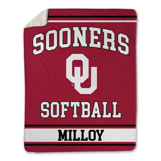 Oklahoma - NCAA Softball : Tia Milloy - Blanket-0