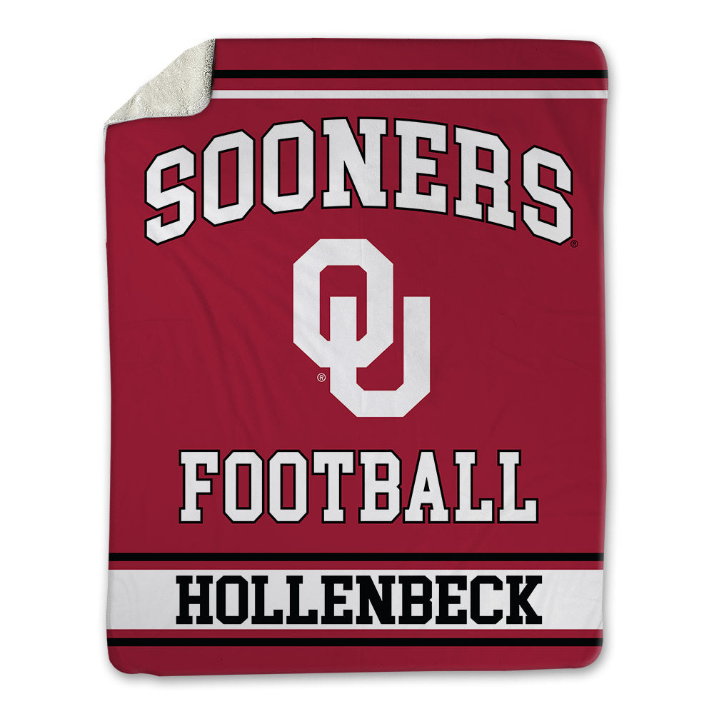 Oklahoma - NCAA Football : Owen Hollenbeck - Blanket-0
