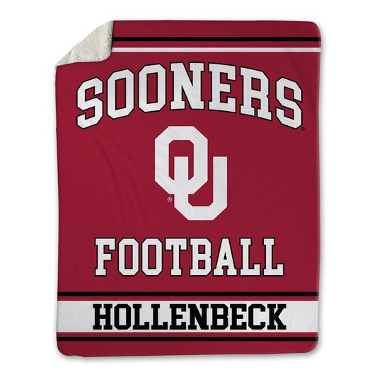Oklahoma - NCAA Football : Owen Hollenbeck - Blanket-0