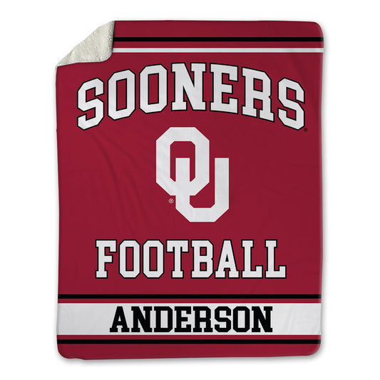 Oklahoma - NCAA Football : Ben Anderson - Blanket-0