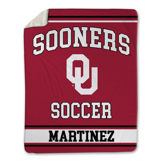 Oklahoma - NCAA Women's Soccer : Bella Martinez - Blanket-0