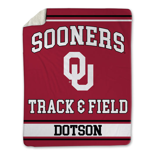 Oklahoma - NCAA Women's Track & Field : Tyley Dotson - Blanket-0