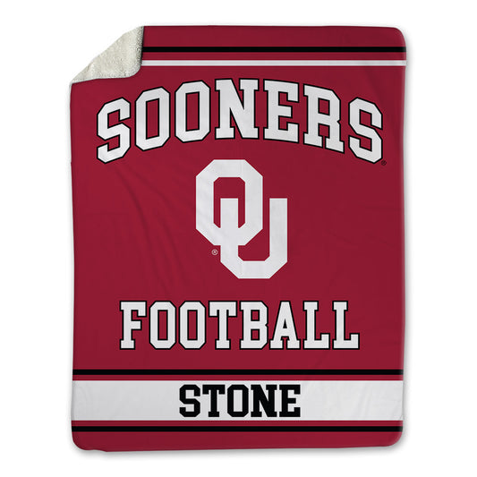 Oklahoma - NCAA Football : David Stone - Blanket-0