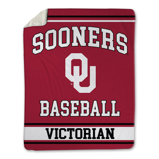 Oklahoma - NCAA Baseball : Landon Victorian - Blanket-0