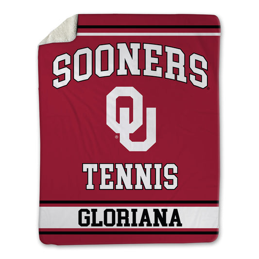 Oklahoma - NCAA Women's Tennis : Nahum Gloriana - Blanket-0