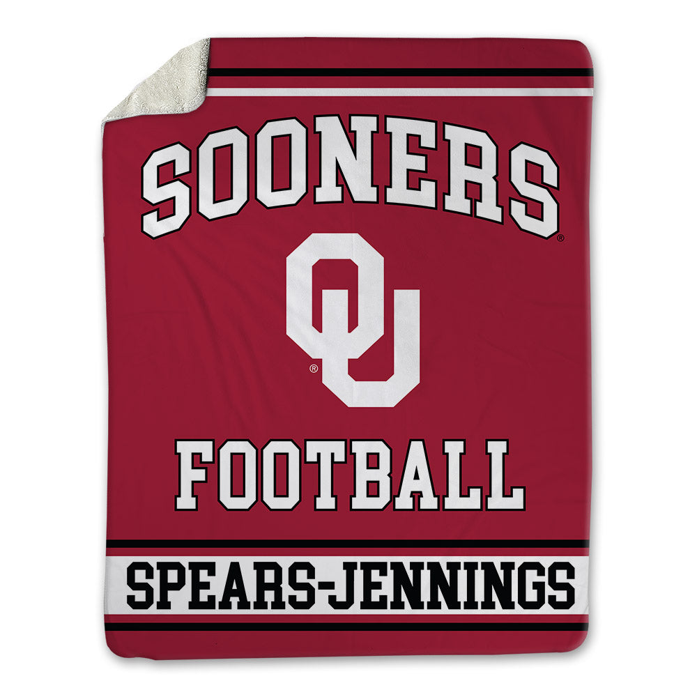 Oklahoma - NCAA Football : Robert Spears-Jennings - Blanket-0