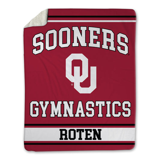 Oklahoma - NCAA Women's Gymnastics : Blakely Roten - Blanket-0
