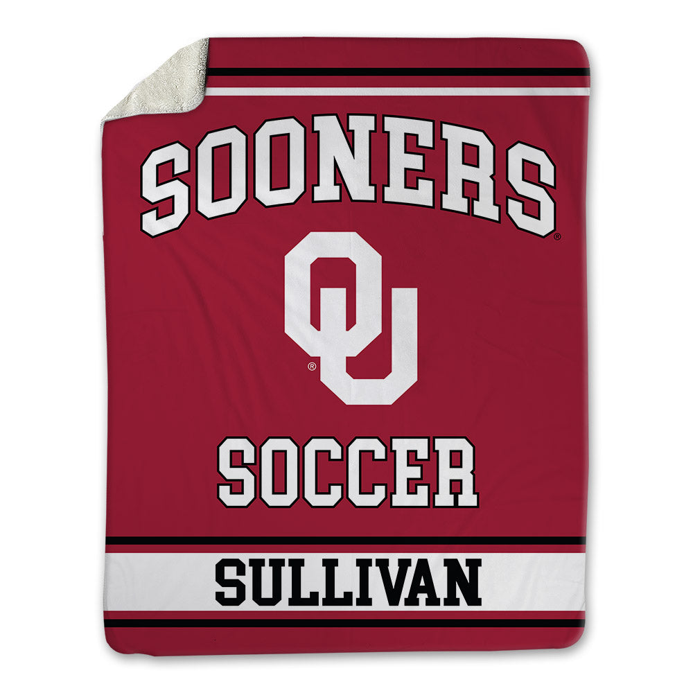 Oklahoma - NCAA Women's Soccer : Callie Sullivan - Blanket-0