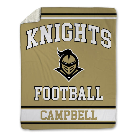 Central Florida - NCAA Football : Dominick Campbell - Blanket-0