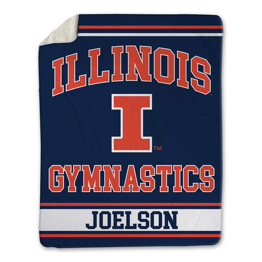 Illinois - NCAA Women's Gymnastics : Tali Joelson - Blanket-0