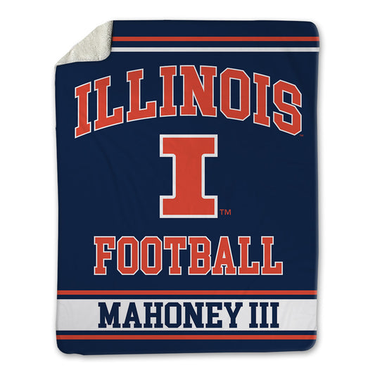 Illinois - NCAA Football : Patrick Mahoney III - Blanket-0